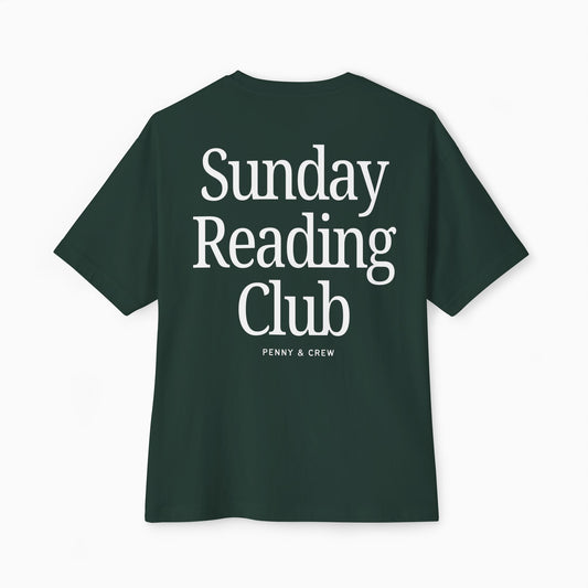 SUNDAY READING CLUB Premium Heavyweight T-Shirt