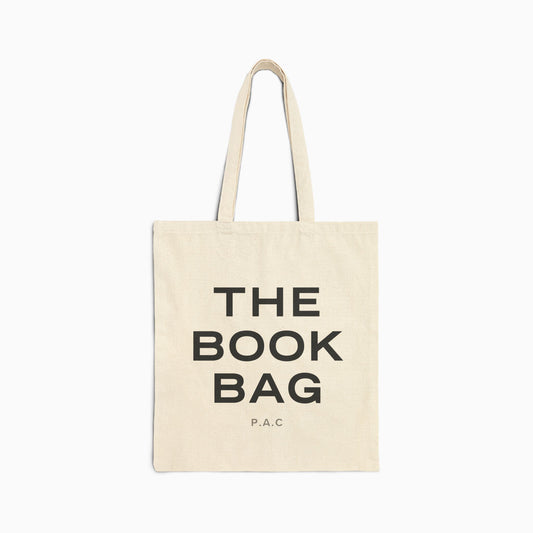 THE BOOK BAG Canvas Tote | BLACK