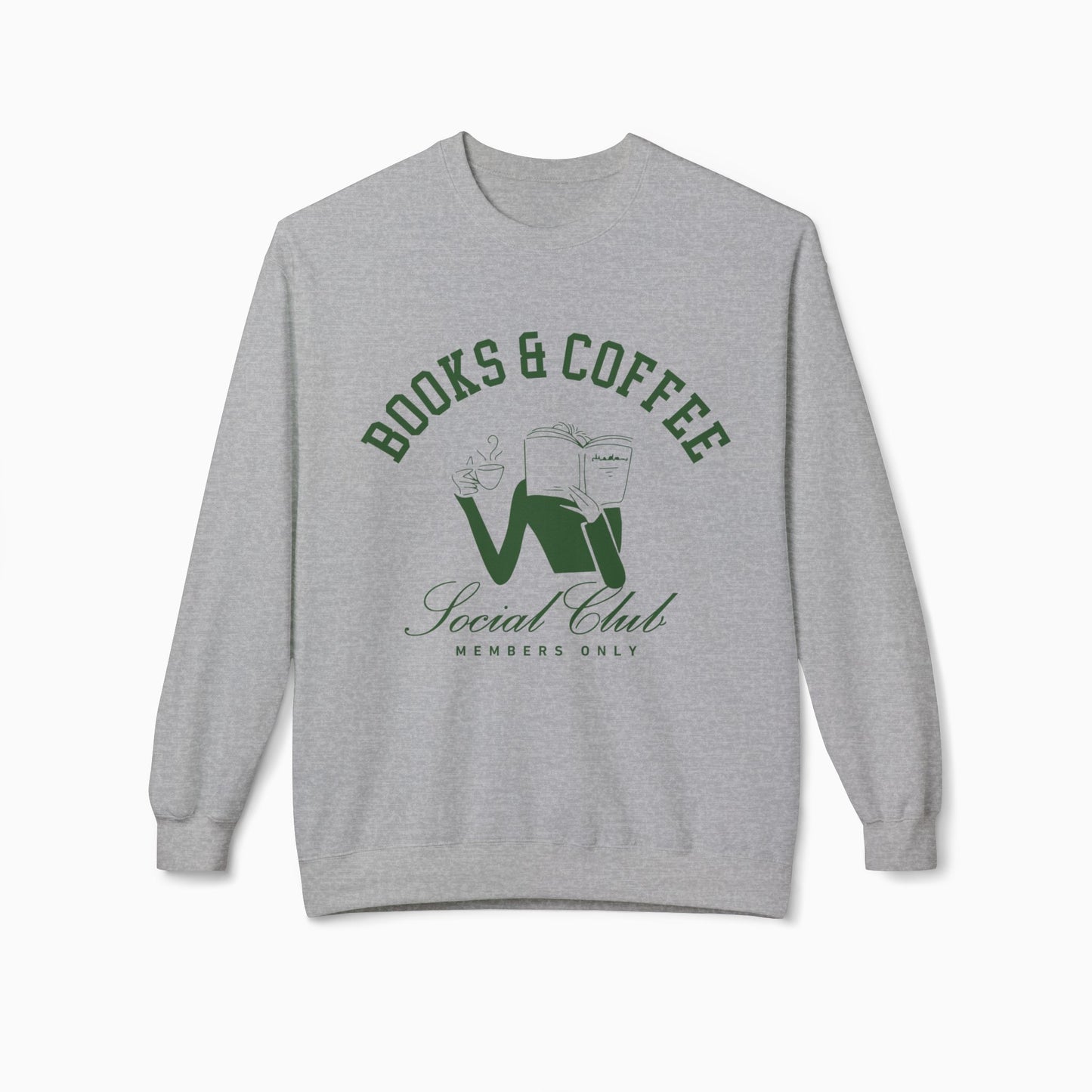 BOOKS & COFFEE Crewneck Sweatshirt