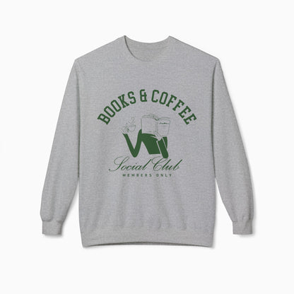 BOOKS & COFFEE Crewneck Sweatshirt