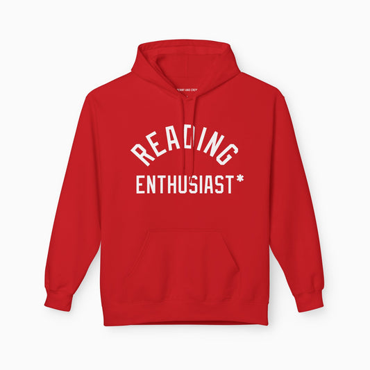 READING ENTHUSIAST* Premium Soft Hoodie