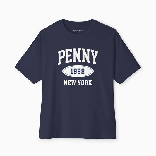 PENNY 1992 Premium Heavyweight T-Shirt | NAVY