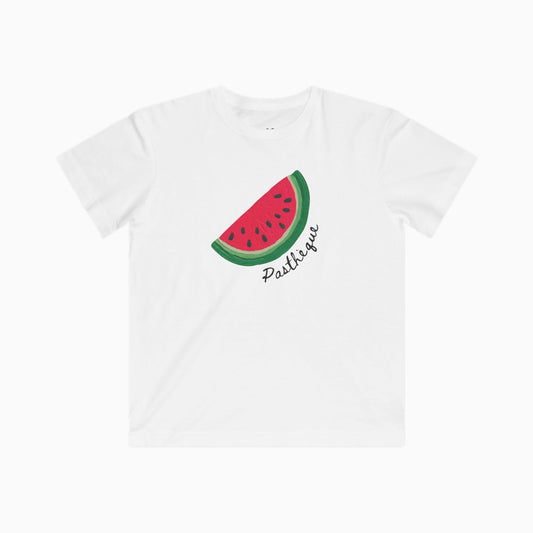 PASTHÈQUE WATERMELON SOFT BABY TEE | WHITE