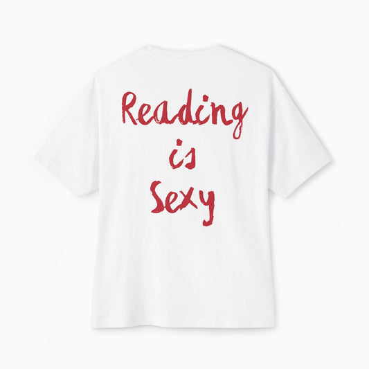 READING IS SEXY Premium Heavyweight T-shirt