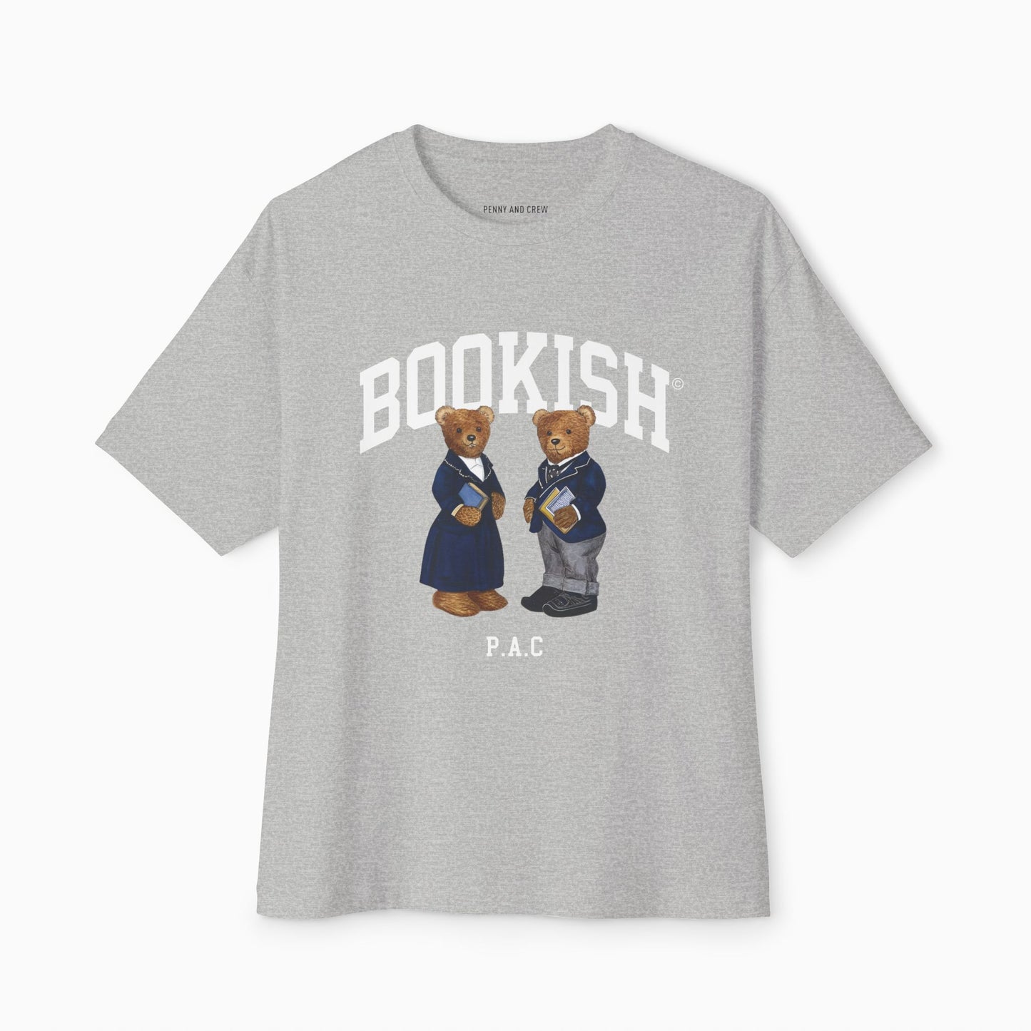 BOOKISH BOOK BEARS Premium Heavyweight T-shirt