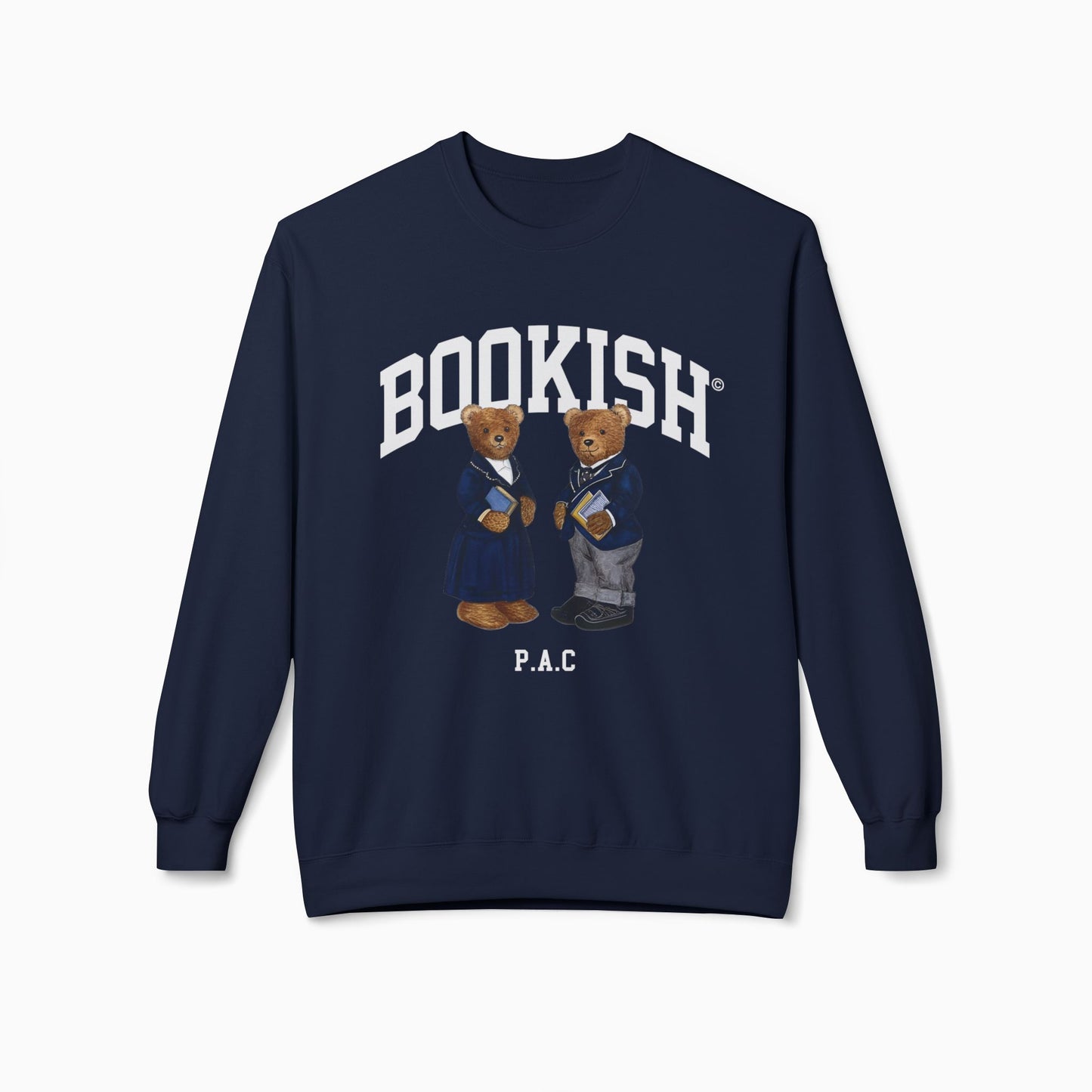 BOOKISH BOOK BEARS Crewneck Sweatshirt