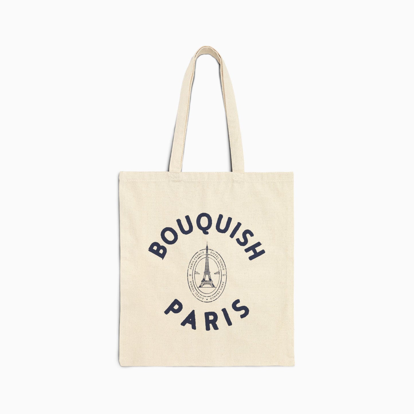 BOUQUISH PARIS Canvas Tote | NATURAL