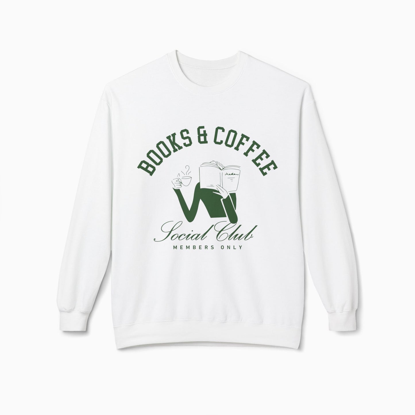 BOOKS & COFFEE Crewneck Sweatshirt