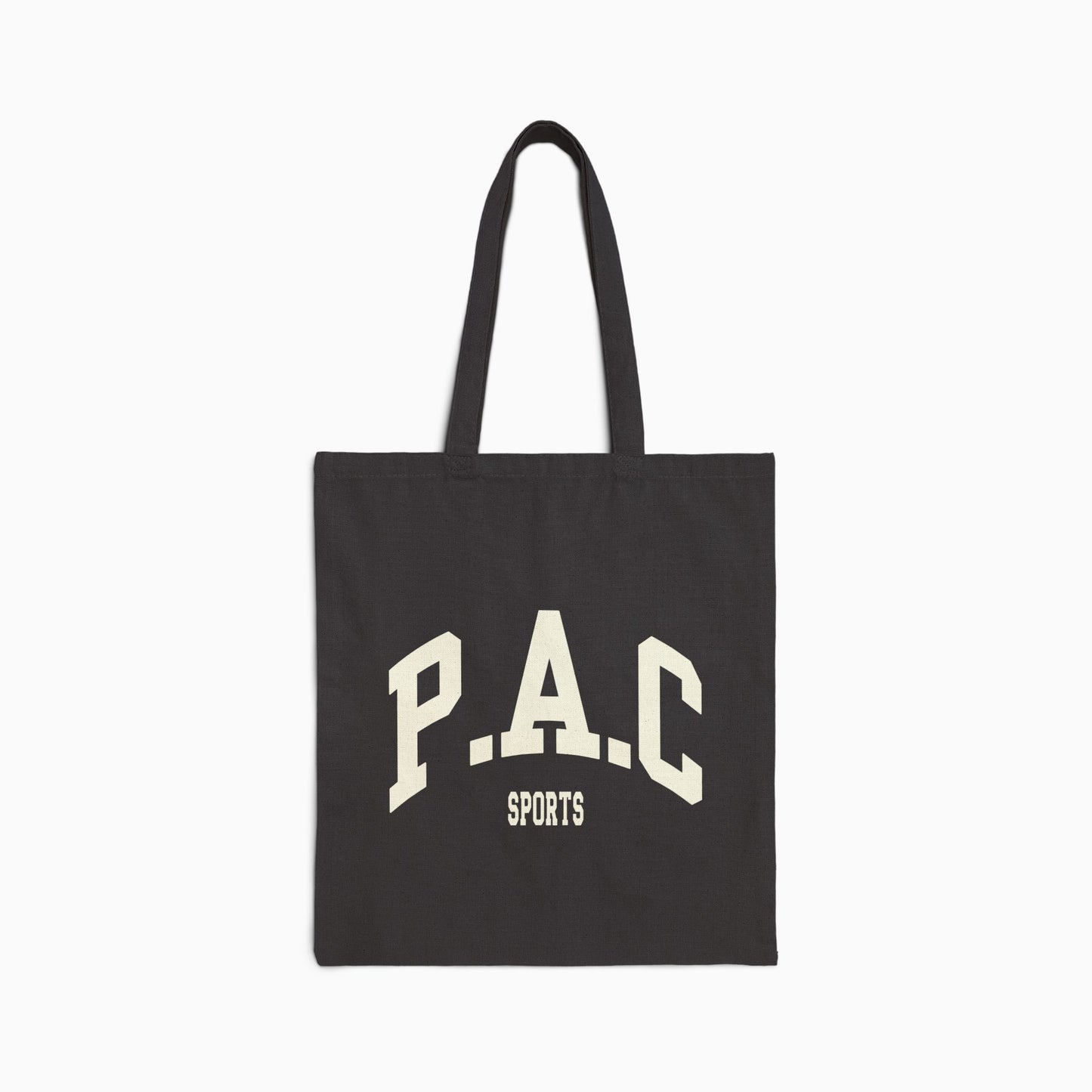 P.A.C SPORTS Canvas Tote | BLACK