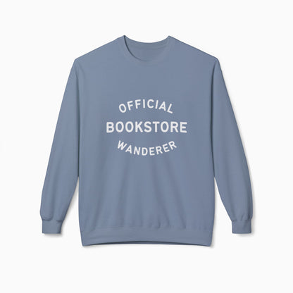 OFFICIAL BOOKSTORE WANDERER Softstyle Crewneck Sweatshirt | STONE BLUE