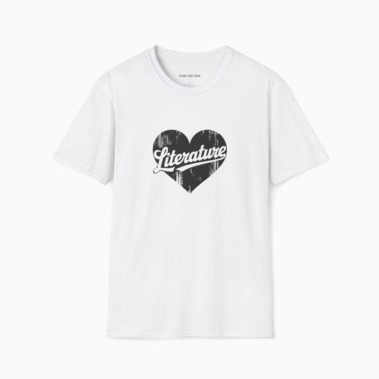 LITERATURE HEART Ultra Cotton T-shirt